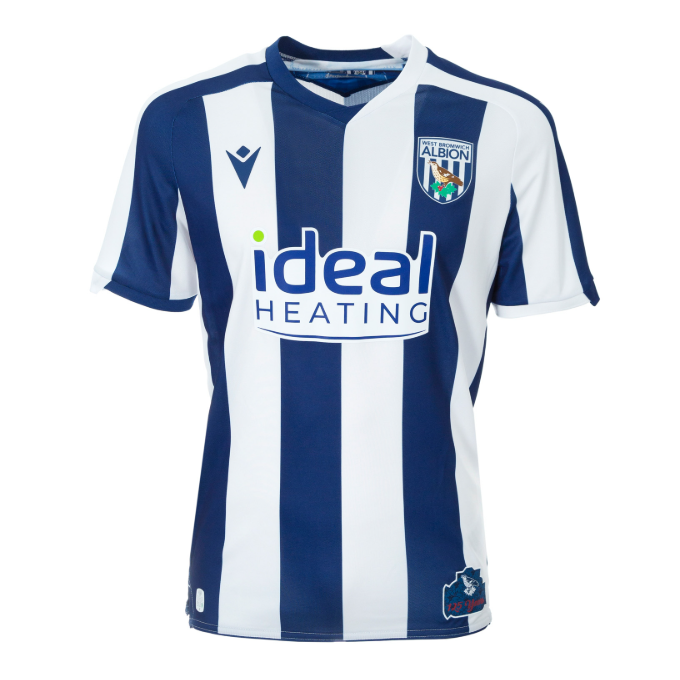 2025-26 West Bromwich Albion Home Soccer Jersey Shirt